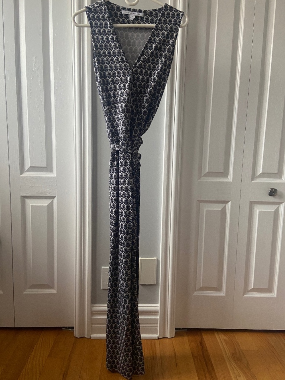 DVF sleeveless jumpsuit